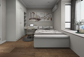 單拼美國胡桃木,進口地板,環保地板